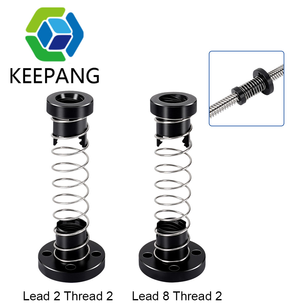 Lead Screw 8Mm - Stampante 3D POM T8 dadi Anti