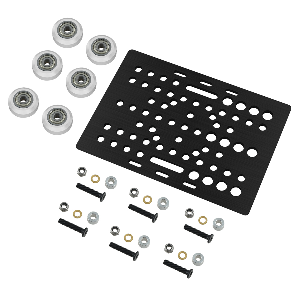 V Slot Wheel - Set di portali con scanalatura a