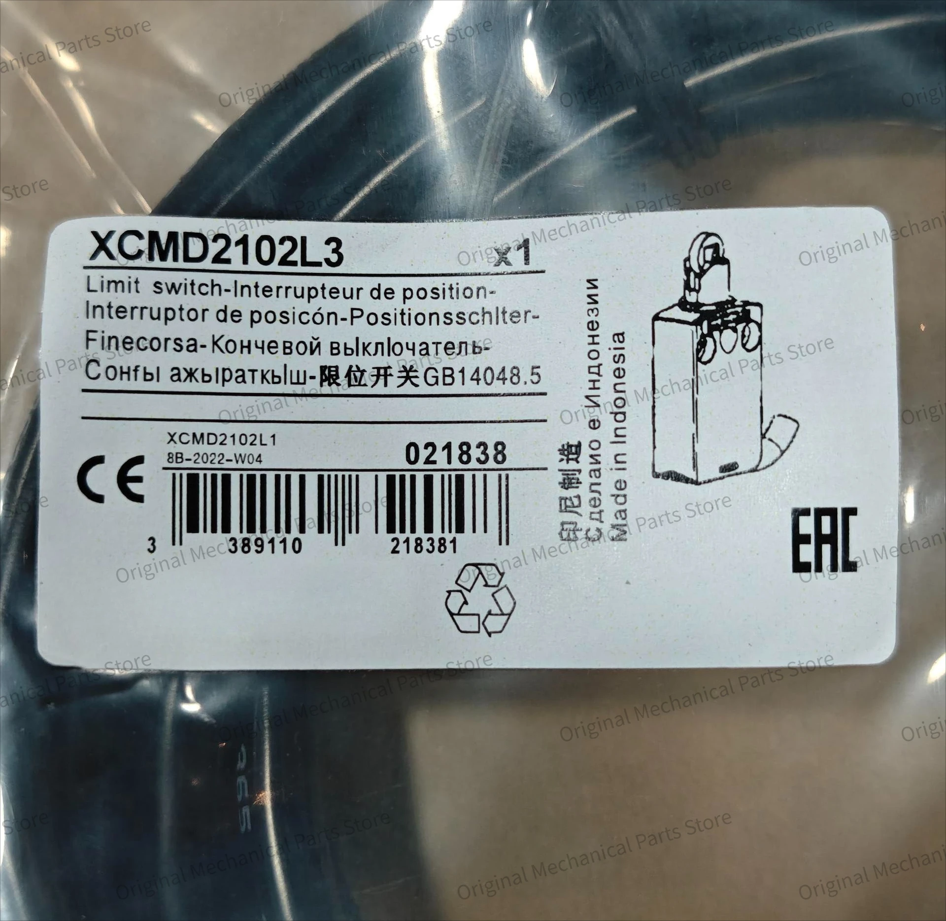Limit Switch - Nuovo di Zecca 1Pz XCMD2102L3 Interruttore