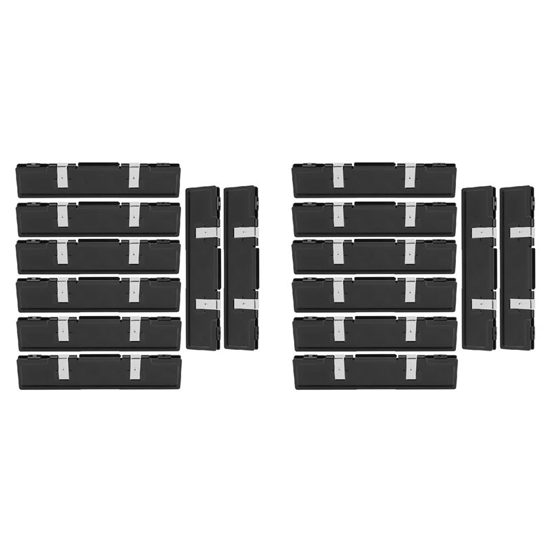 Aluminium Extrusion - Set di 16 Dissipatori di Calore