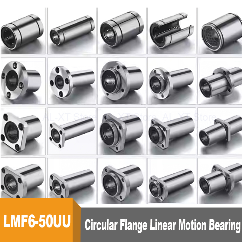 Linear Rod 8Mm - 1 pz 6mm/8mm/10mm/12mm/13mm/16mm/20mm/25-50mm serie LMF LMF6UU-50UU