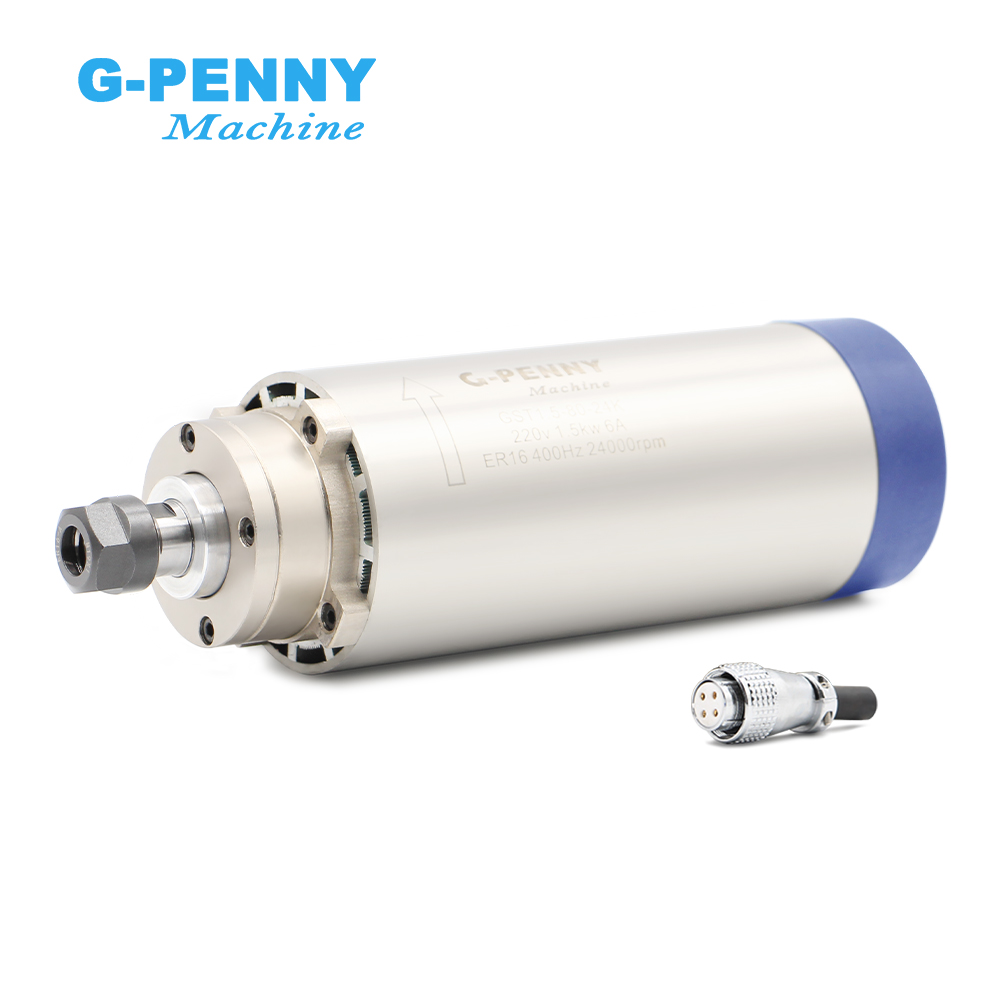 Spindle Motor - Personalizzazione Gpenny 1.5KW ER16 D80mm 220v/380v