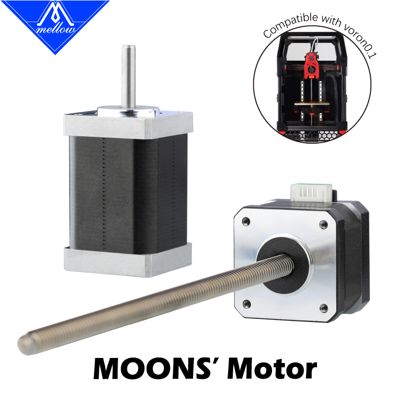 Nema 17 Stepper - Motore passo-passo Mellow MOONS XY Shaft