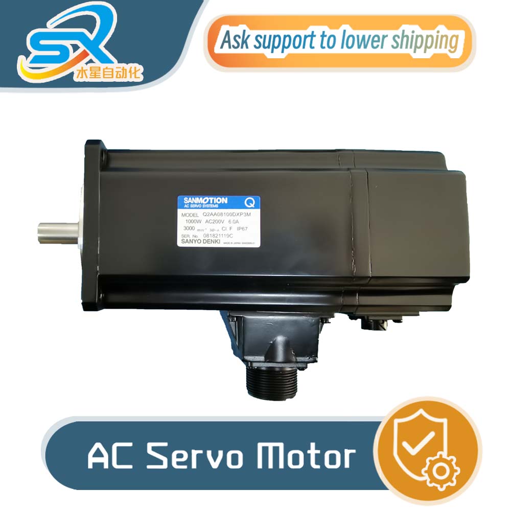 Servo Motor - Servomotore AC Sanyo Q2AA08100DXP3M 1000W 200v