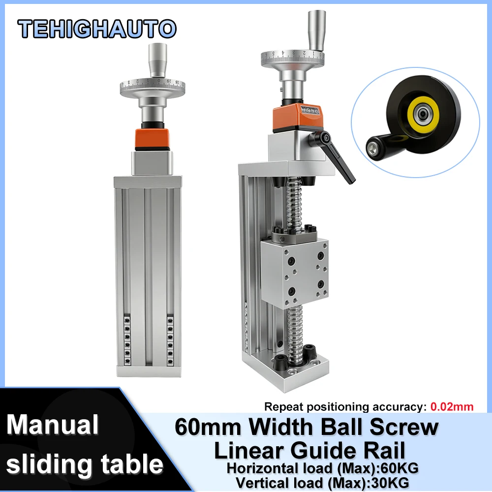 Linear Rail - Tavola scorrevole manuale con guida lineare