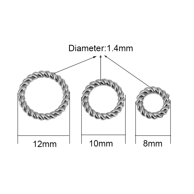 10 pezzi PVD non tramonterà ma - Coupling 8Mm recensione e prezzo
