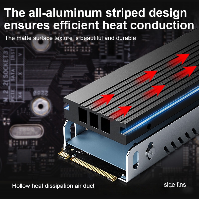 Dissipatore di Calore M.2 SSD  - Aluminium Extrusion recensione e prezzo