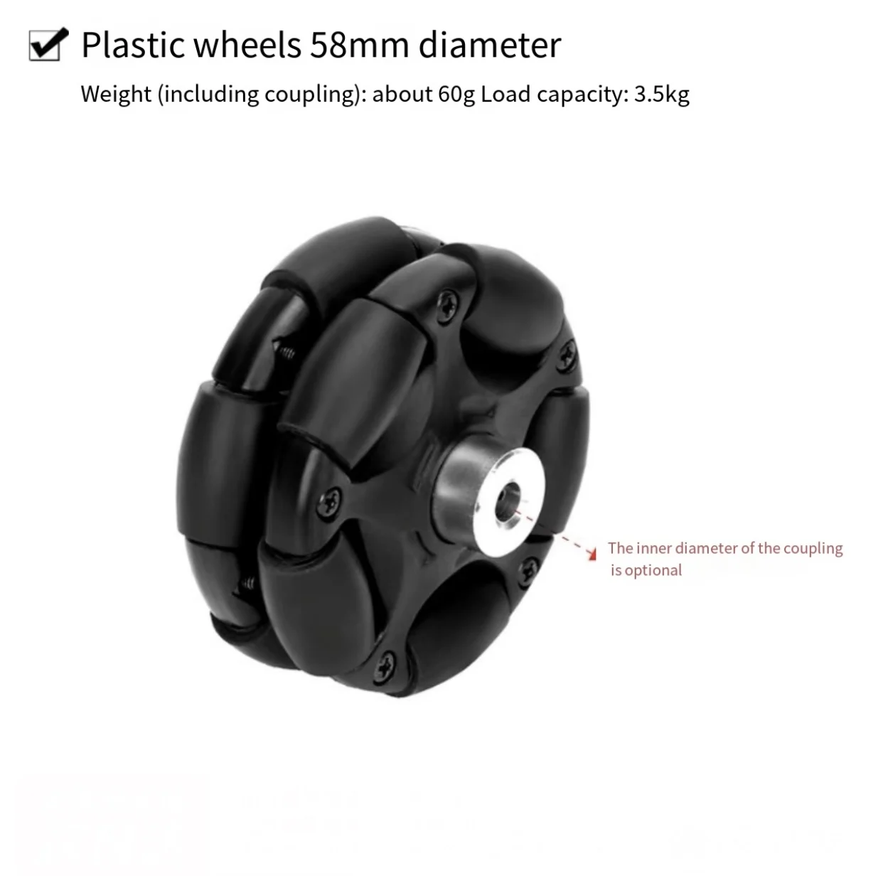 Ruota Intelligente Omni in Met - Coupling 8Mm recensione e prezzo