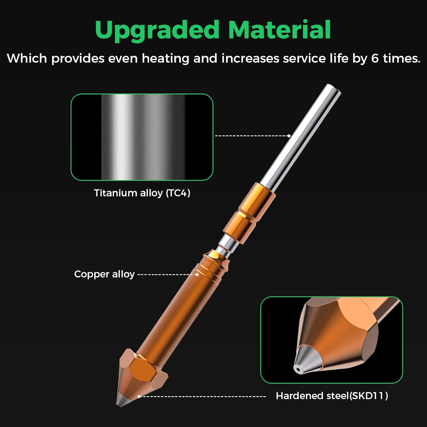 1/2 Pezzi Ugello Originale Cre - Aluminium Profile 2020 recensione e prezzo