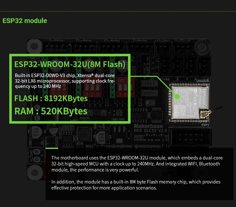 Makerbase MKS DLC32 V2.1 32Bit - Lm8Uu Bearing recensione e prezzo