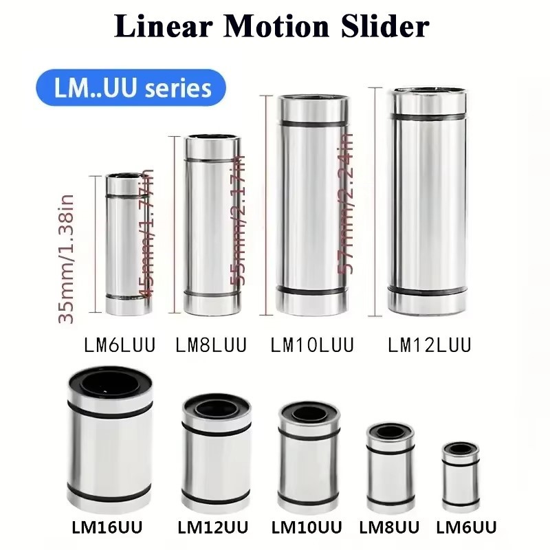 4/10 pz. LM3UU LM4UU LM5UU LM6 - Lm8Uu Bearing recensione e prezzo