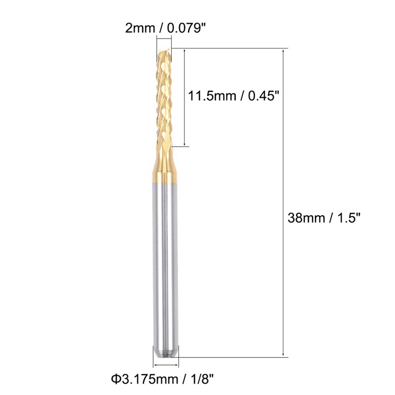 10 Pezzi Frese in Carburo Rive - End Mill recensione e prezzo