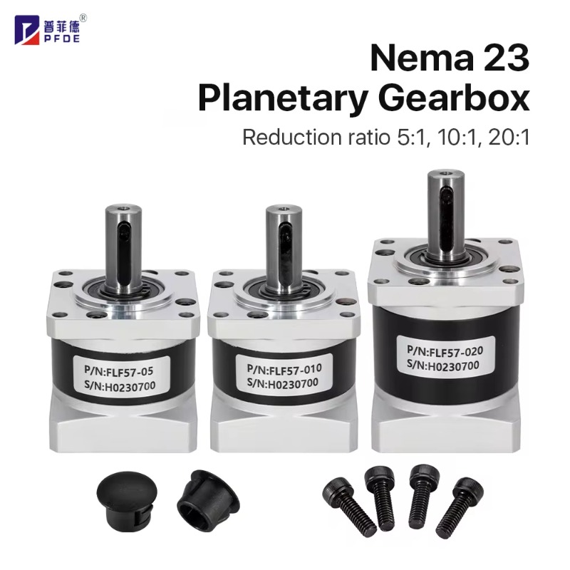 FLF57-05 Nema 23 riduttore di  - Nema23 Stepper recensione e prezzo