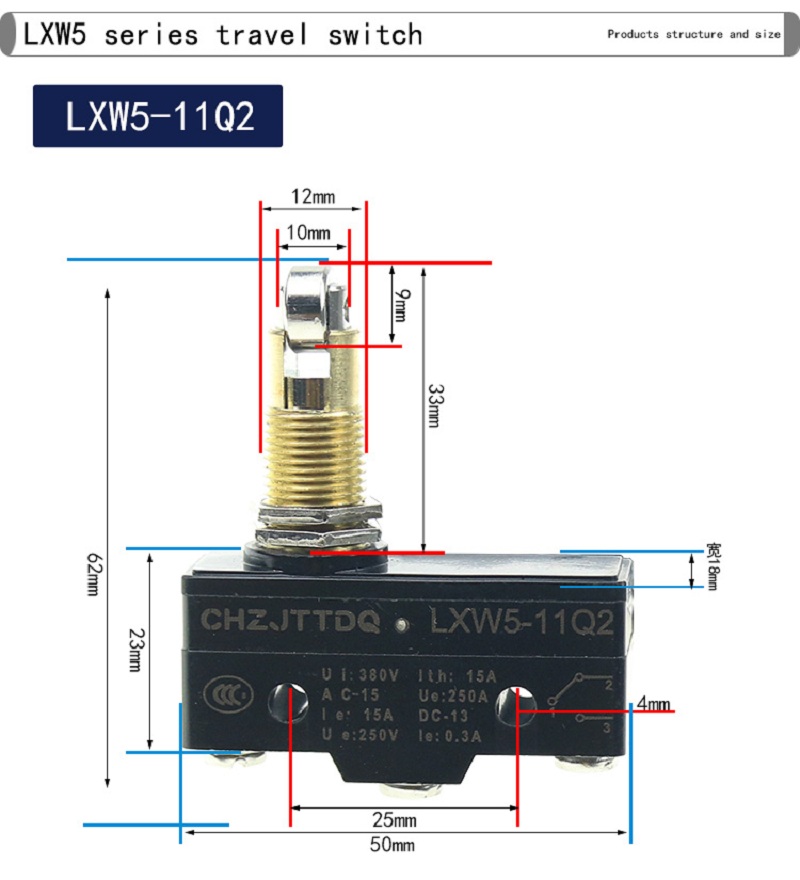 CHZJTTDQ Interruttore di fine  - Limit Switch recensione e prezzo