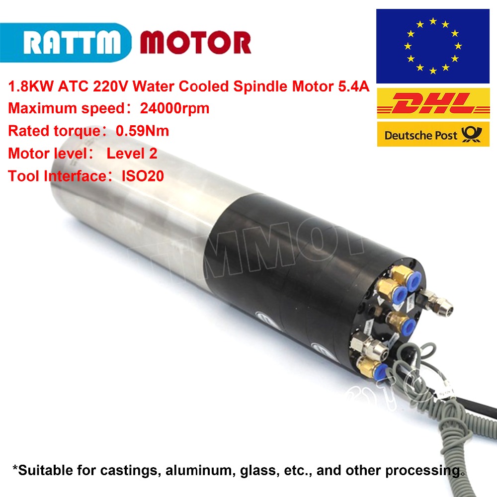 1.8KW 2.2KW ISO20 raffreddato  - Water Cooled Spindle recensione e prezzo