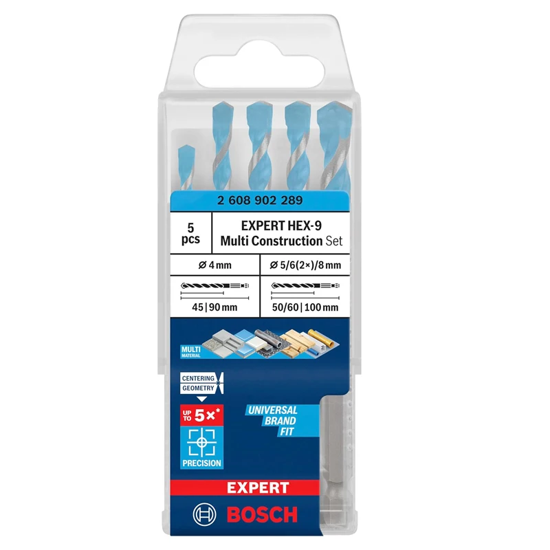 BOSCH 2608902289 EXPERT HEX-9  - Drill Bit Set recensione e prezzo