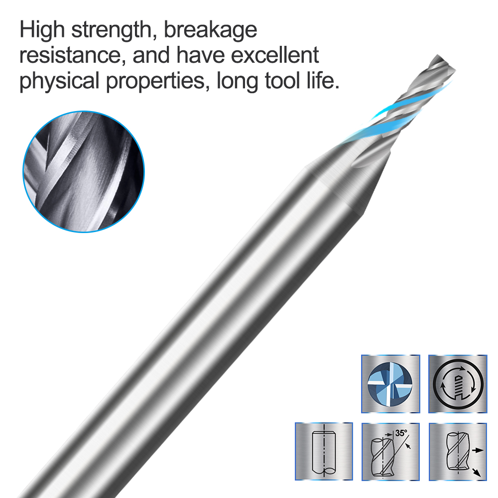 1pc Diametro Frez 2mm Fresa 4  - End Mill Set recensione e prezzo