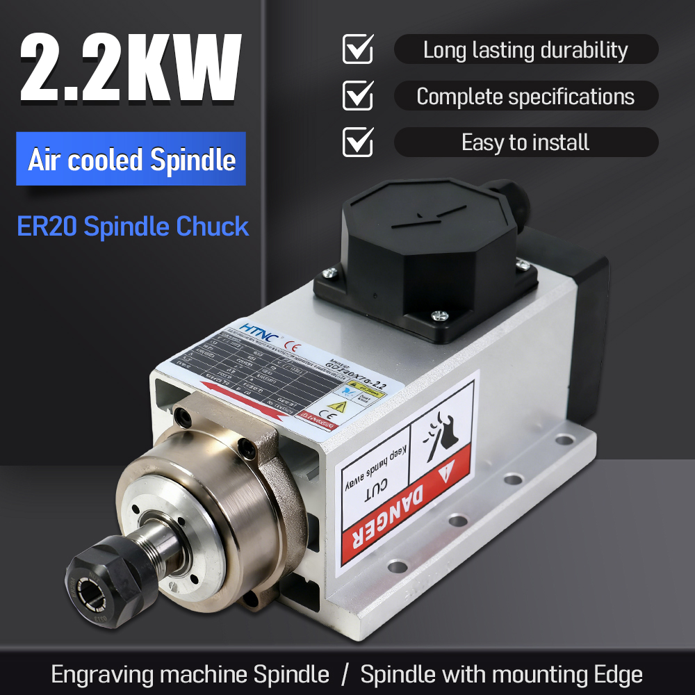 Nuovo Motore Mandrino 2200W 20 - Water Cooled Spindle recensione e prezzo