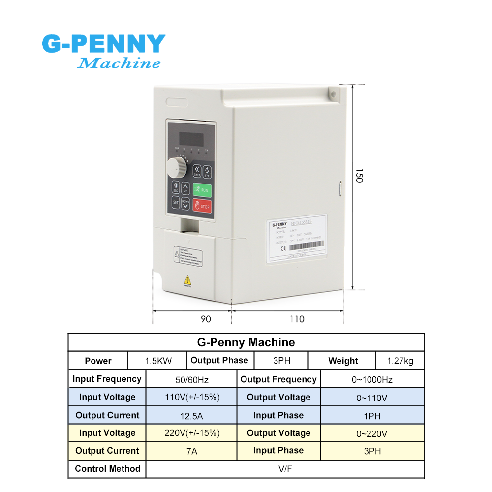 Kit mandrino G-Penny CNC 1.5KW - Water Cooled Spindle recensione e prezzo