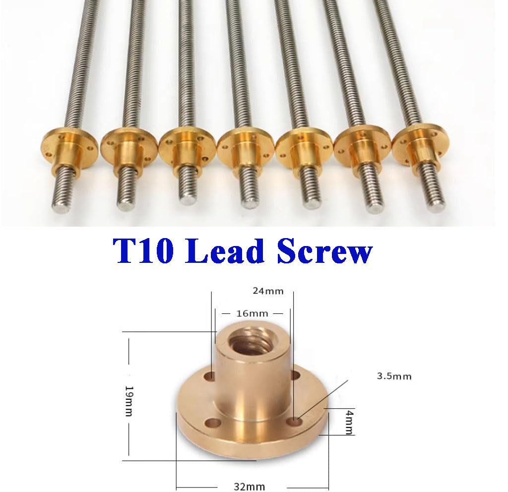 Vite trapezoidale T10 in accia - Lead Screw 8Mm recensione e prezzo