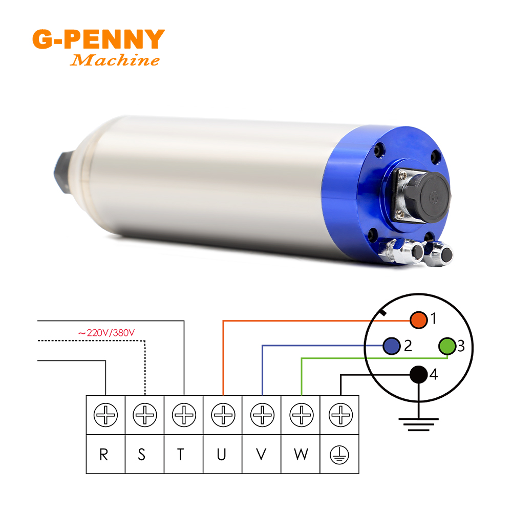 G-PENNY 2.2KW ER20 Motore mand - Water Cooled Spindle recensione e prezzo