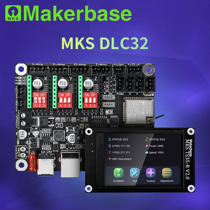 Controller Makerbase MKS DLC32 - Lm8Uu Bearing recensione e prezzo