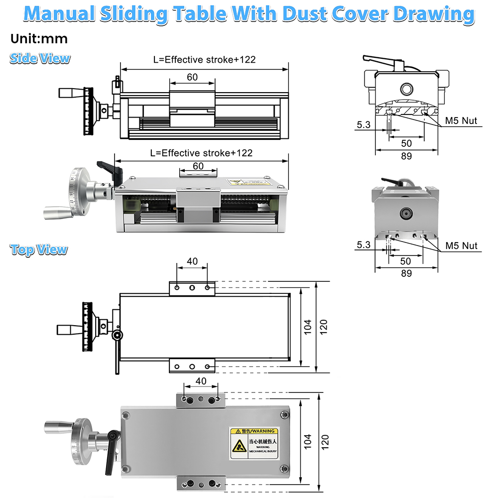 Modulo chiuso con guida linear - Nema23 Stepper recensione e prezzo