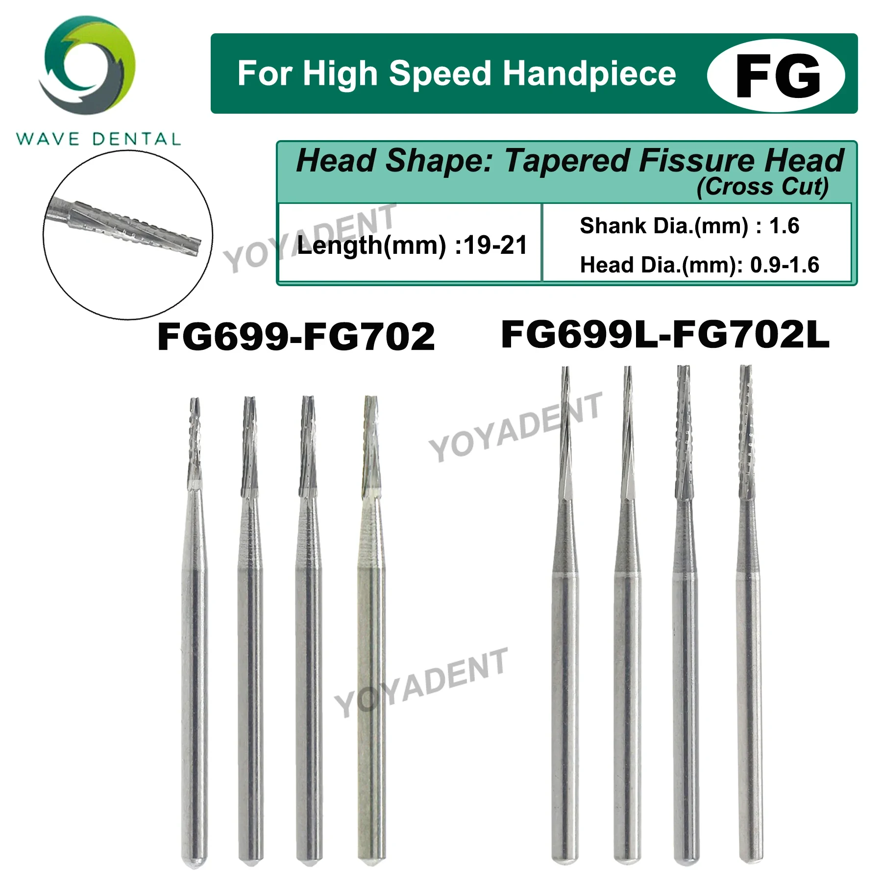 PRIMA WAVE Frese dentali Frese - Carbide End Mill recensione e prezzo