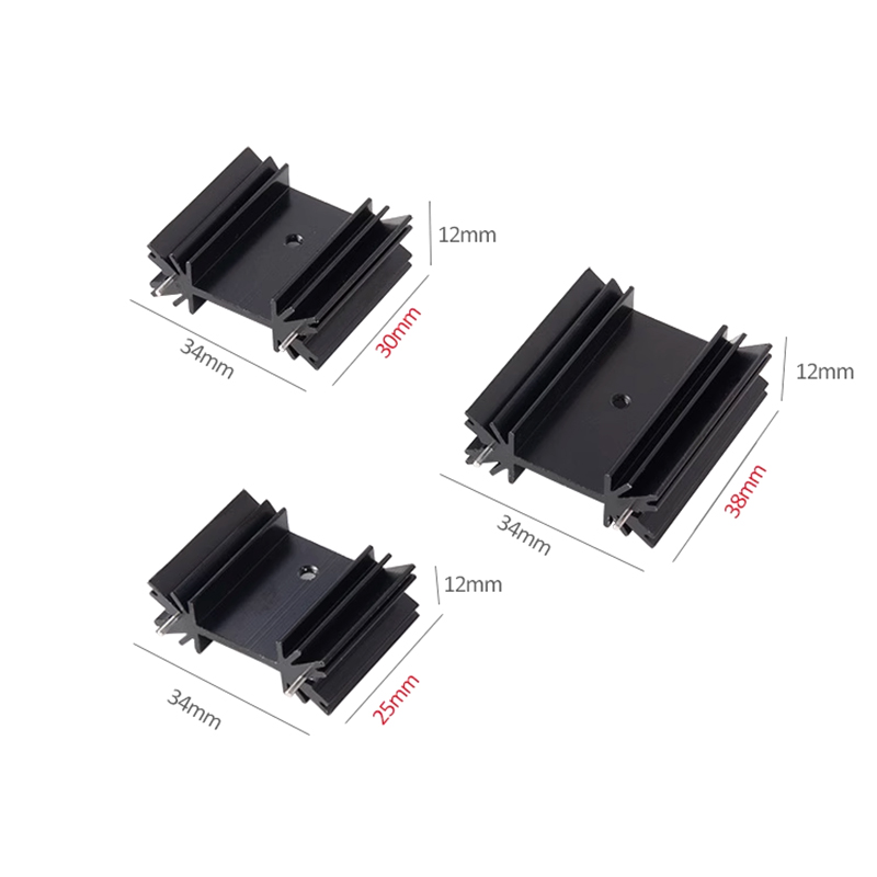 5 Pezzi Dissipatore di Calore  - Aluminium Extrusion recensione e prezzo