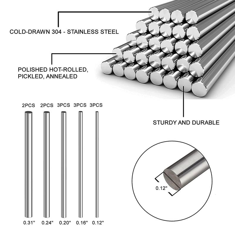 1/5Pc Acciaio Inossidabile Sol - Linear Rod 8Mm recensione e prezzo
