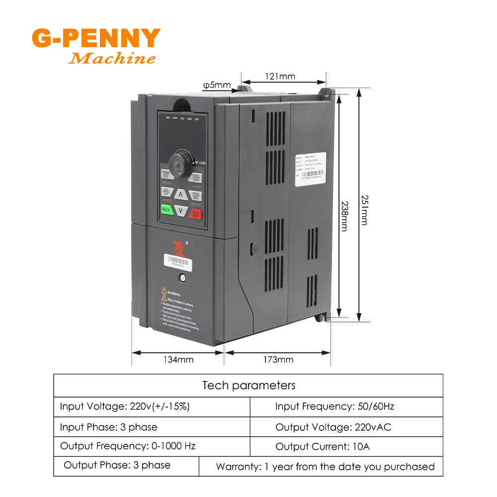 G-Penny 2.2KW Motore mandrino  - Water Cooled Spindle recensione e prezzo