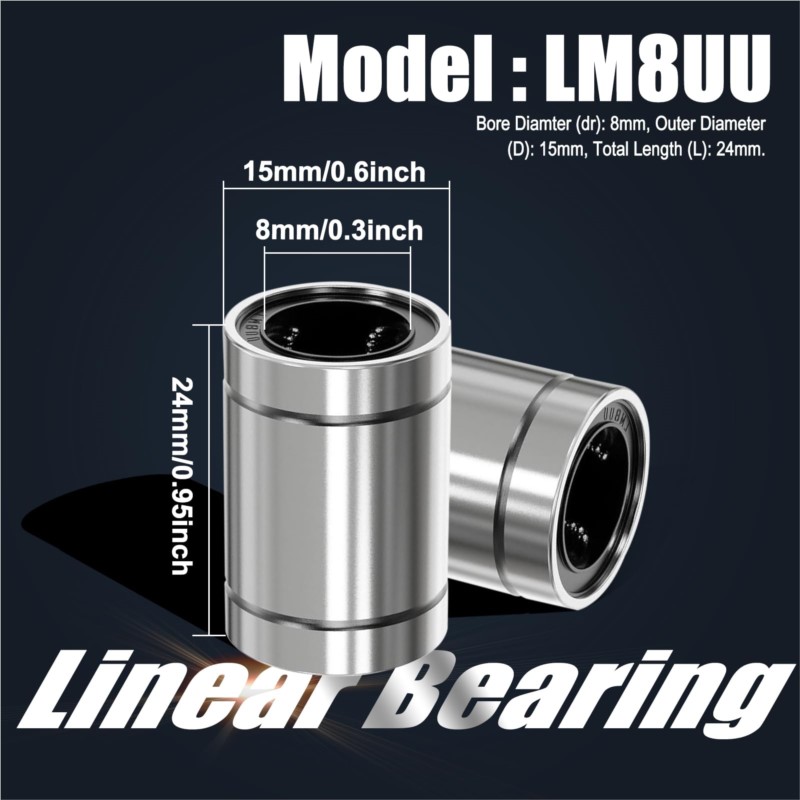 4/10PCS LM8UU LM10UU LM16UU LM - Lm8Uu Bearing recensione e prezzo